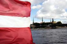 Latvijas karogs, Vecrīga